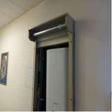 Вскрытие короба и осмотр роллет