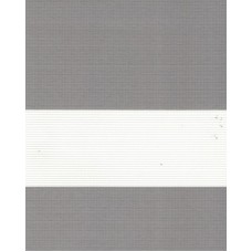 Ролеты тканевые Стандарт зебра цвет серебро 1084