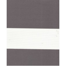 Ролеты тканевые Стандарт зебра цвет серый 1086